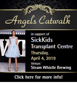 Angels Catwalk in support of SickKids Transplant Centre